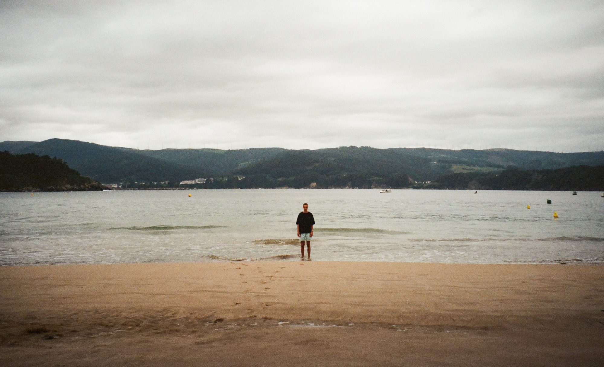 Standing in the water