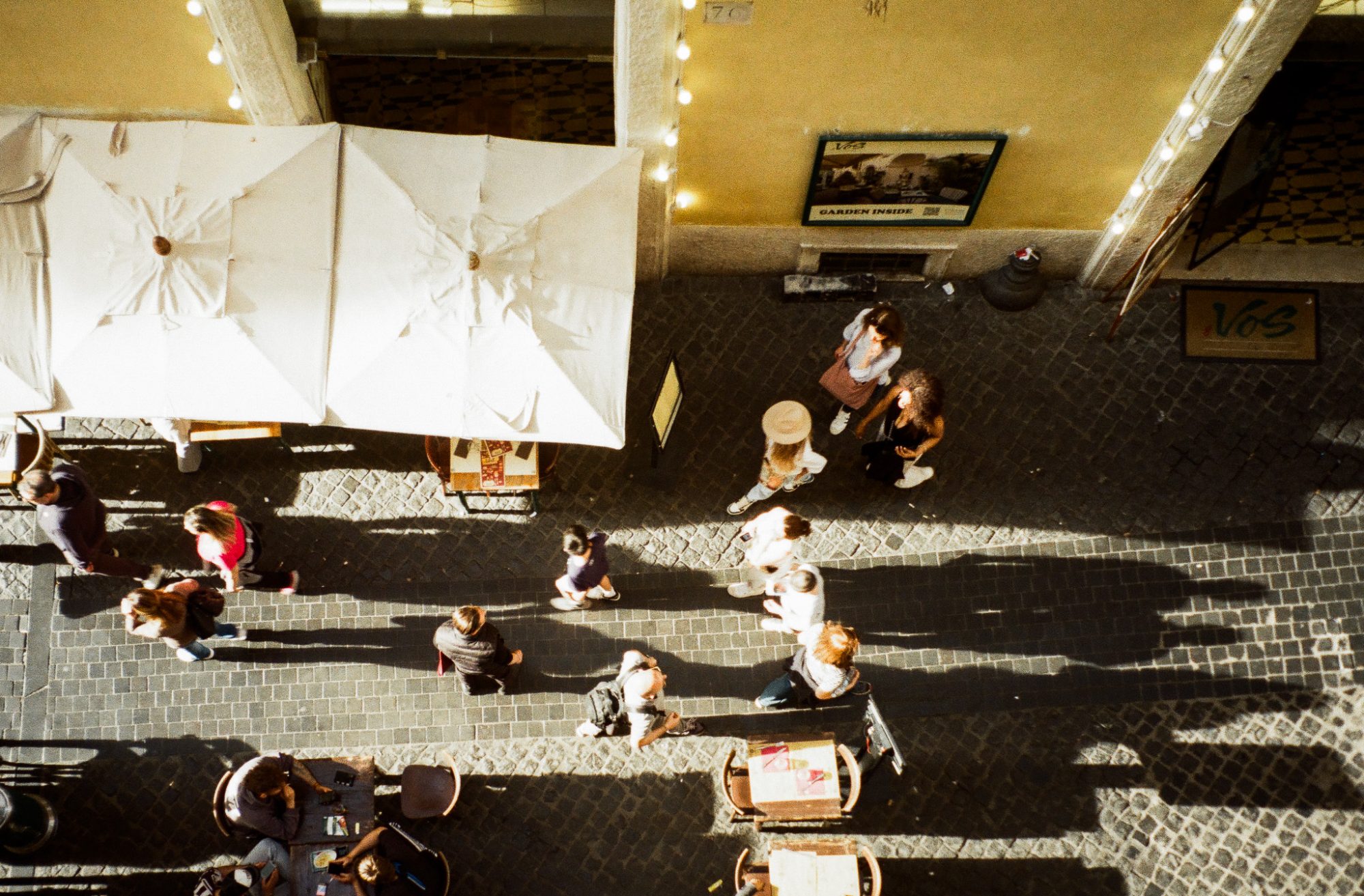 Shadows from above