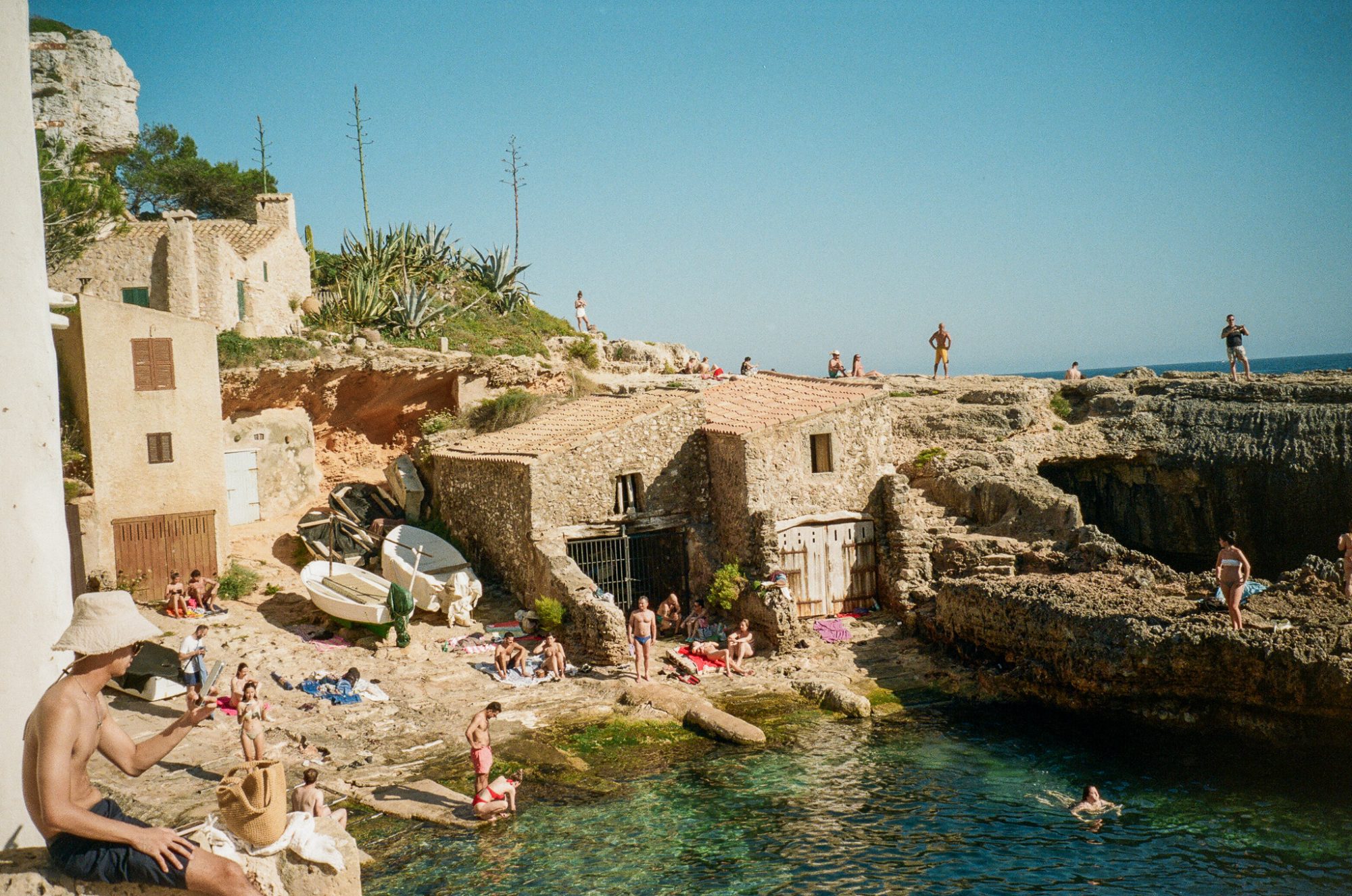 The whole cove